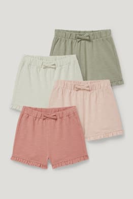 Paquet de 4 - pantalons curts per a nadó