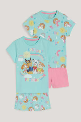 Multipack of 2 - PAW Patrol - short pyjamas - 4 piece