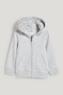 Sudadera con cremallera y capucha