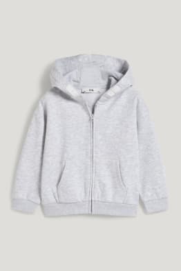 Rozpinana bluza z kapturem