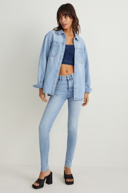 Skinny jeans - mid waist - shaping jeans - LYCRA®