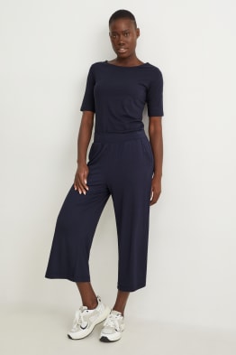 Pantalons culotte bàsics - mid waist
