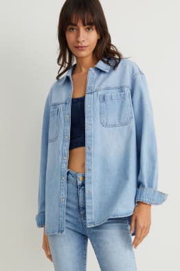 Jeans-Shacket