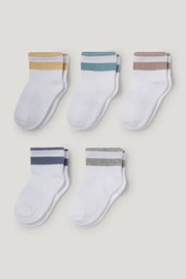 Lot de 5 paires - chaussettes pour bébé