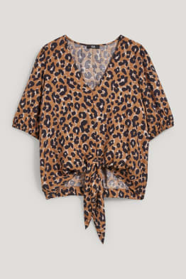 Blusa annodata sul davanti