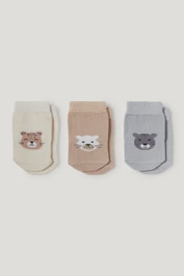 Multipack 3er - Tiere - Erstlings-Socken mit Motiv