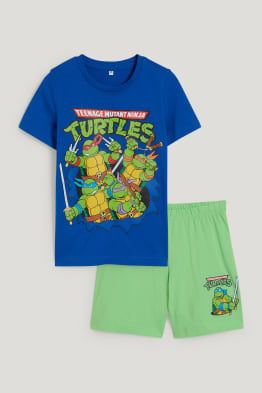 Las Tortugas Ninja - pijama corto - 2 piezas