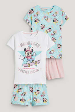Multipack 2er - Disney - Shorty-Pyjama - 4 teilig