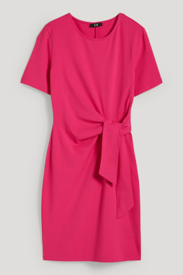 Dress with knot detail