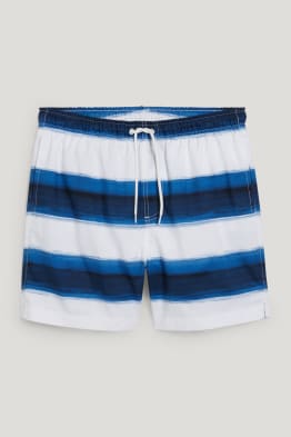 Short de bain - à rayures