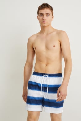 Short de bain - à rayures