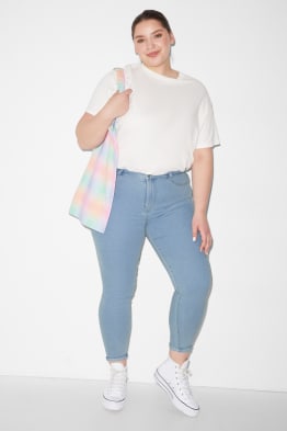 CLOCKHOUSE - super skinny jeans - wysoki stan