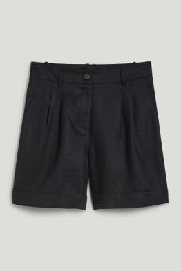 Pantalons curts de lli