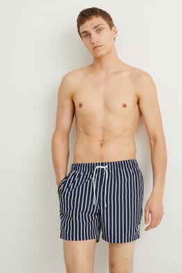 Short de bain - à rayures