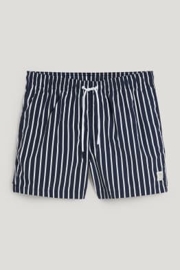 Short de bain - à rayures