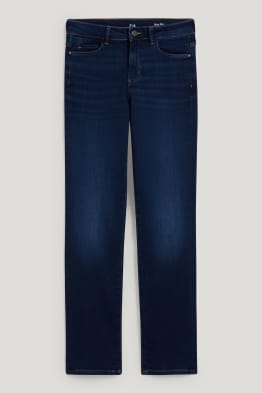 Straight Jeans - Mid Waist - LYCRA®