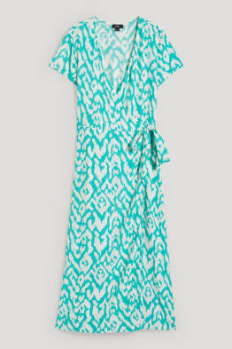 Wrap dress - patterned