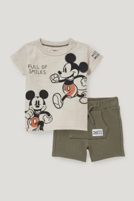Mickey Mouse - outfit pro miminka - 2dílný