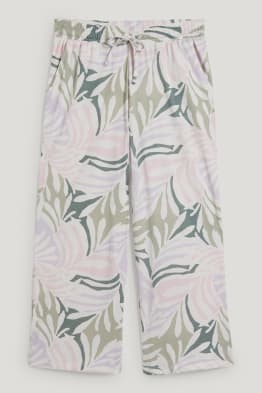 Pyžamové kalhoty - se vzorem