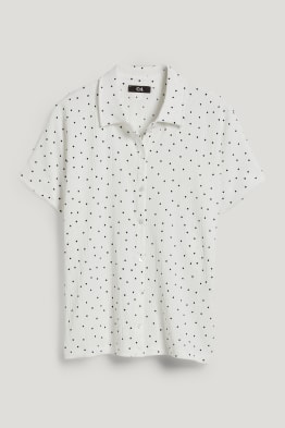 Bluse - gepunktet