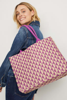 Shopper - gemustert