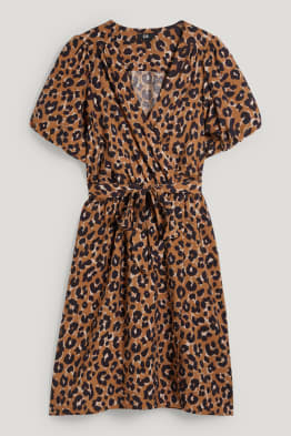 Wrap dress - patterned