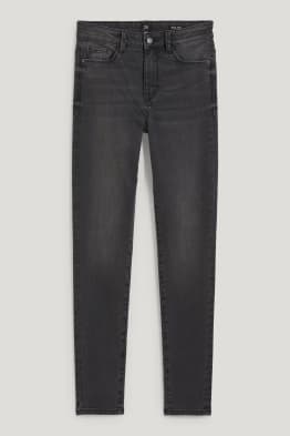 Skinny jeans - średni stan - dżinsy modelujące - Flex - LYCRA®