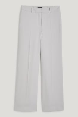 Pantalon de bureau - high waist - wide leg