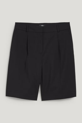 Business-Bermudas - High Waist