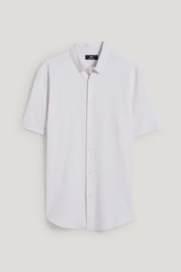 Camisa - regular fit - button down - LYCRA®