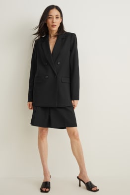 Business-Bermudas - High Waist