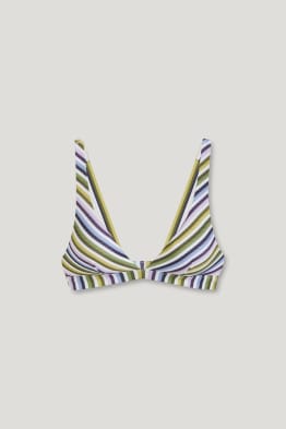 Bikinitop - voorgevormd - LYCRA® XTRA LIFE™ - met strepen