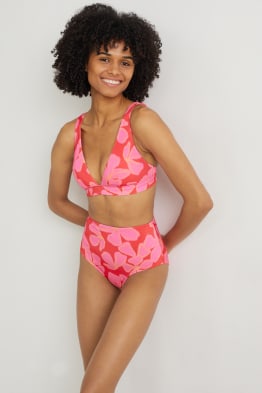 Bikinitop - voorgevormd - LYCRA® XTRA LIFE™ - gebloemd