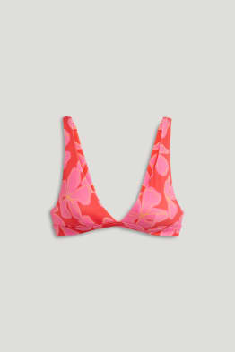 Top de bikini - con relleno - LYCRA® XTRA LIFE™ - de flores