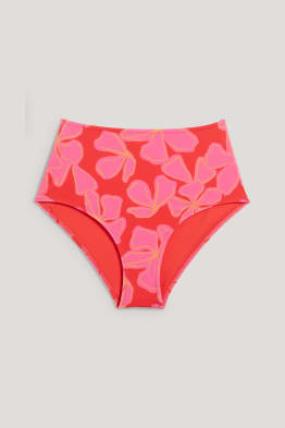Slip bikini - vita alta - LYCRA® XTRA LIFE™ - a fiori