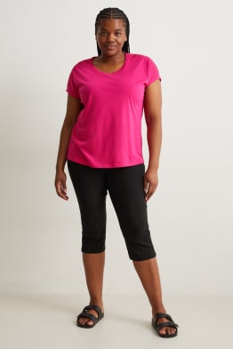 Pantalón pirata - mid waist - LYCRA®