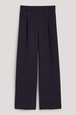 Pantalons de tela - high waist - wide leg