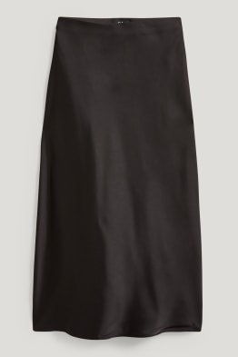 Satin skirt
