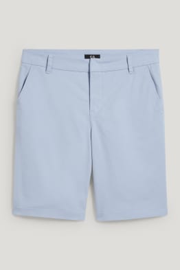 Basic Bermuda shorts - mid-rise waist