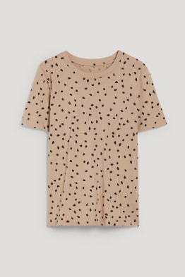 T-shirt basic - w cętki