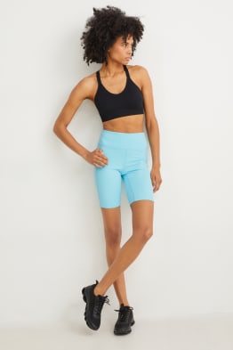 Pantaloni stile ciclista - a compressione