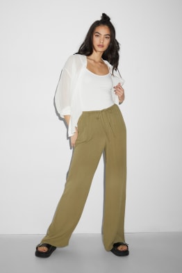 CLOCKHOUSE - pantalon - mid waist - wide leg