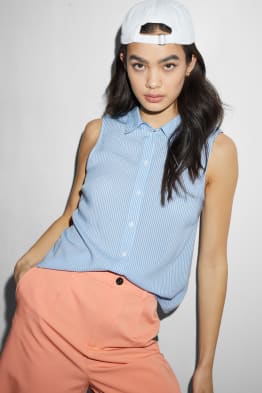 CLOCKHOUSE - blouse top - striped