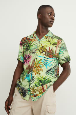 Camisa - slim fit - cuello solapa
