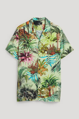 Camisa - slim fit - cuello solapa