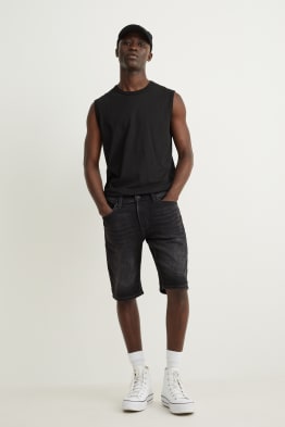 Korte spijkerbroek - Flex jog denim - LYCRA®