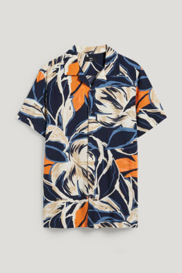 Koszula - slim fit - kołnierz rewersowy