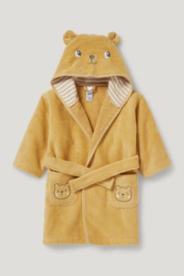 Peignoir à capuche pour bébé