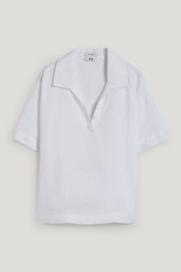 Leinenbluse