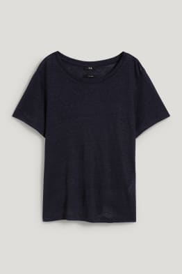 Leinen-T-Shirt